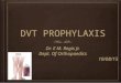 dvt prophylaxis