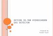 DETCON IR-700 HYDROCARBON gas detector
