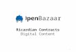 OpenBazaar Ricardian Contracts - digital content