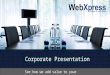 Webxpress corporate presentation