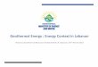 Geothermal Energy Potential for Lebanon