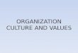 hrd Organization's culture and values