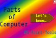 learn Computer parts and ms-paint tool with fun