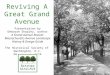 Reviving a Great Grand Avenue - Washington DC's Historic Mass Ave