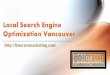 Local Search Engine Optimization Vancouver