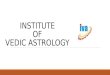 Institute of vedic astrology