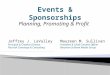 Events & Sponsorships PPT