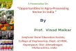 Opprtunities in agroprocessing sector in india