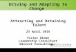 Attracting and retaining talent