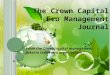 The crown capital eco management journal
