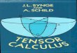 Tensor calculus by jl synge and a schild
