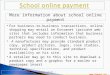 School online payment