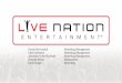Live Nation Final Presentation