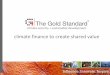 Climate Talks: Marion Verles, CEO - The Gold Standard on Climate Innovation Day (June 23rd 2015)