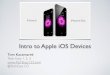 Intro to iOS Devices 1 hr
