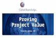 Proving Project Value