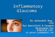 Inflm. glaucoma