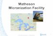 GLK Innovations - Matheson Micronization Facility