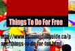 Things To Do For Free