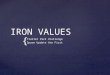 Iron Values 11.5 Spares Update