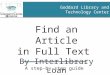 Find articles with ill