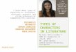 Types of characters in literature (de leon)