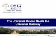 The Universal Device Needs the Universal Gateway - Chris Wild, Siemens VDO Automotive