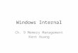 Windows Internal - Ch9 memory management