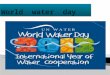 WORLD WATER DAY by Lucía García Yuste