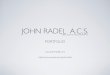 John Radel ACS Portfolio