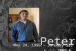 Remembering peter