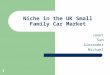 Niche in the UK small family car market