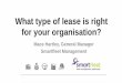 What type of lease is right for your organisation?