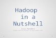 Hadoop overview