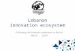 Innovation is Everywhere - Lebanon innovation ecosystem