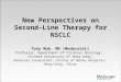 Second line therapy for nsclc