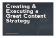 Creating a great content strategy
