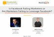 Is Facebook Failing Marketers or Are Marketers Failing to Leverage Facebook? - HubSpot + ShopSocially Webinar