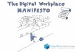 The digital workplace manifesto - Printable Poster