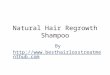 Natural Hair Regrowth Shampoo