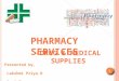 Pharmacy services