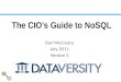 The CIOs Guide to NoSQL