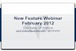 Pardot - February 2012 New Features Recap