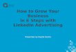 How to Grow Your Business with LinkedIn Advertising | Digital Giants