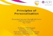 Principles of Personalisation