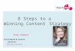 8 steps to a winning content strategy