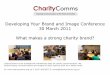 What makes a strong charity brand?