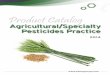 Kline's Agricultural/Specialty Pesticides Practice Catalog