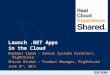 Launch .NET Applications in the Cloud