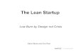 Lean Startups Steve Blank Eric Ries